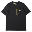 画像1: 新品 Carhartt K87 ポケットTシャツ “ORIGINAL FIT / BLACK” (1)
