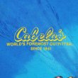 画像4: 90's HABITAT タイダイ染め プリントTシャツ "Cabela's" (4)