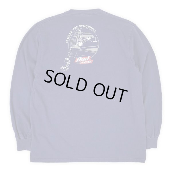 画像2: 90's Budweiser 両面プリント L/S Tシャツ "Bud ICE / MADE IN USA" (2)