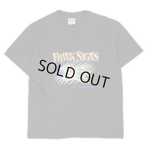 画像1: 90-00's FRANK SIGNS 両面プリントTシャツ “Hanes BEEFY body” (1)