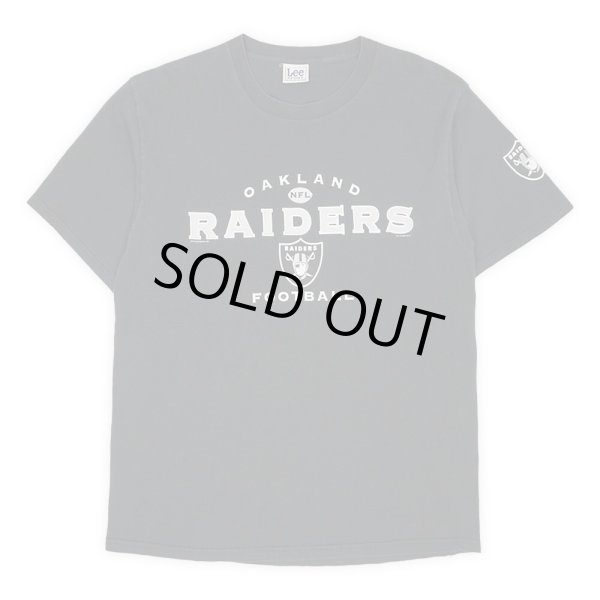 画像1: 90-00's OAKLAND RAIDERS ロゴプリントTシャツ (1)