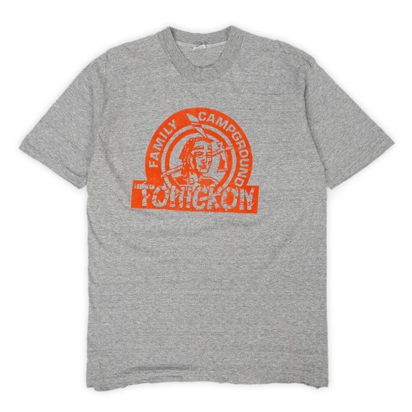 画像1: 70's ARTEX フロッキープリントTシャツ (1)