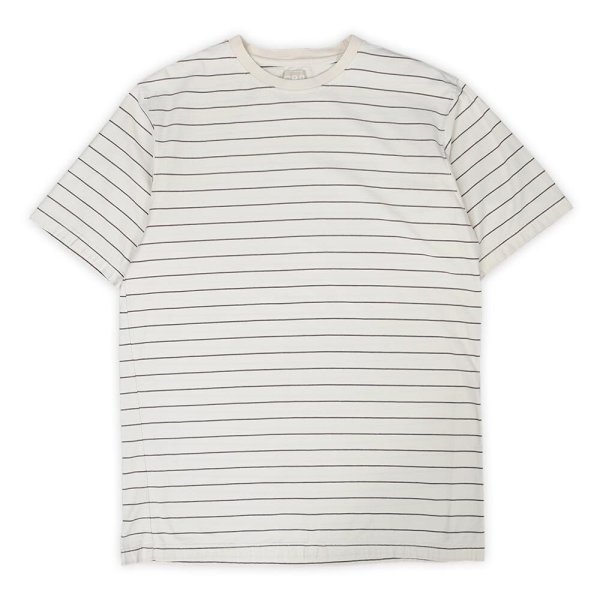 画像1: 90-00's CRB KHAKIS マルチボーダーTシャツ (1)