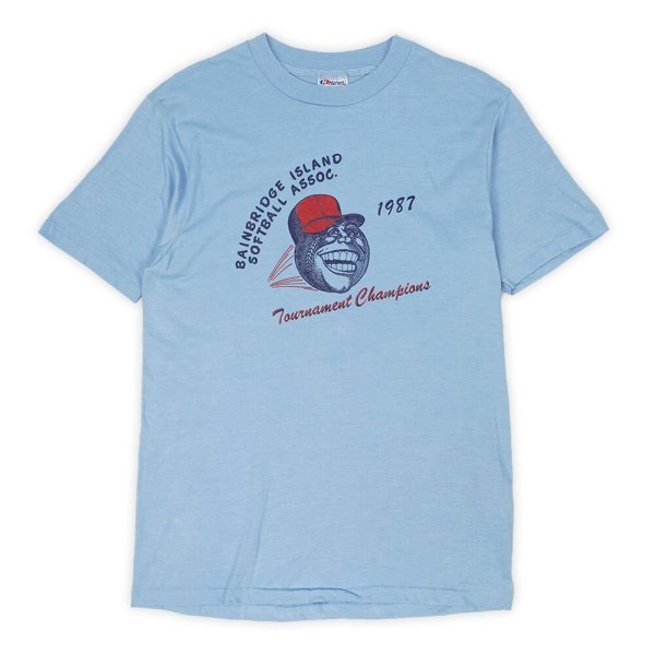 画像1: 80's Hanes プリントTシャツ "MADE IN USA  / DEADSTOCK" (1)