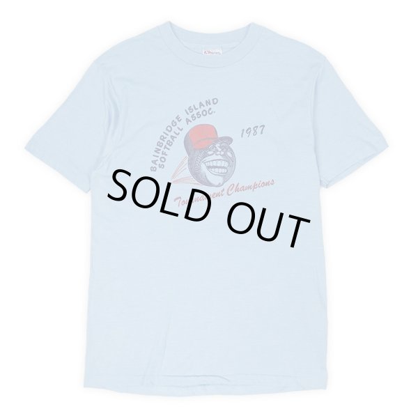 画像1: 80's Hanes プリントTシャツ "MADE IN USA  / DEADSTOCK" (1)