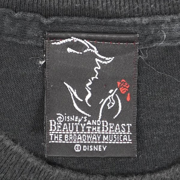 画像3: 90's Disney BEAUTY AND THE BEAST プリントTシャツ "MADE IN USA" (3)