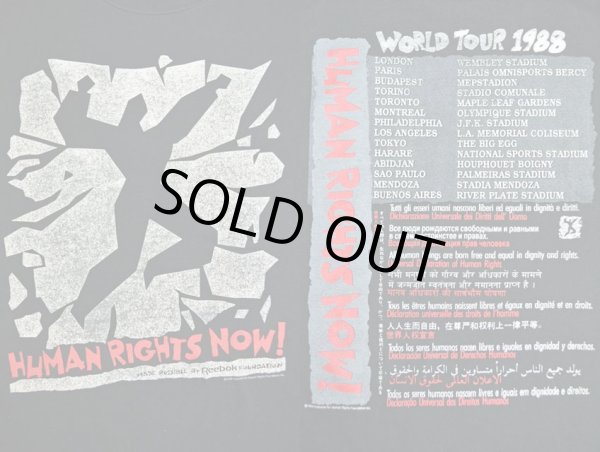 画像3: 80's Human Rights Now ツアーTシャツ (3)