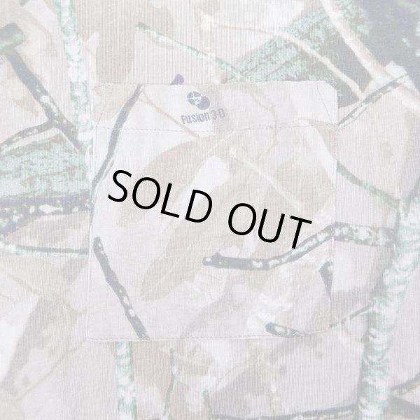 画像3: 00's Outfitters Ridge リアルツリーカモ柄 ポケット付き L/S Tシャツ "FUSION 3D" (3)