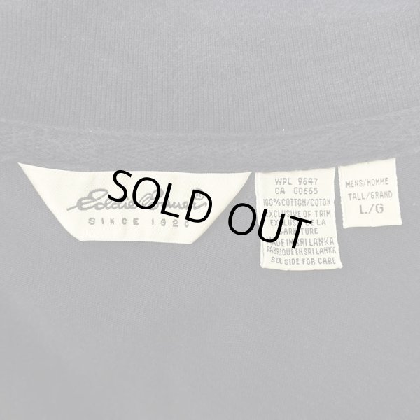 画像2: 90's Eddie Bauer L/S ポロシャツ "白タグ" (2)