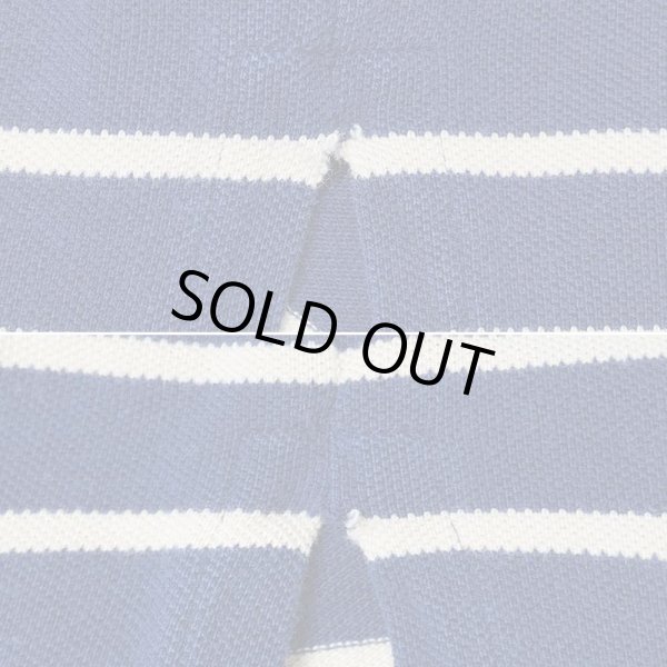 画像5: 90's Polo Ralph Lauren ボーダー柄 L/S ポロシャツ (5)