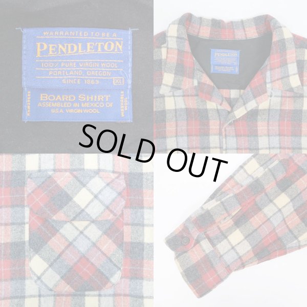 画像3: 00's Pendleton オープンカラー ウールシャツ (3)