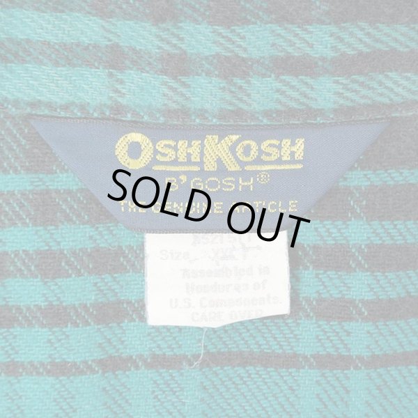 画像3: 80's OSHKOSH ヘビーネルシャツ "size XXL" (3)