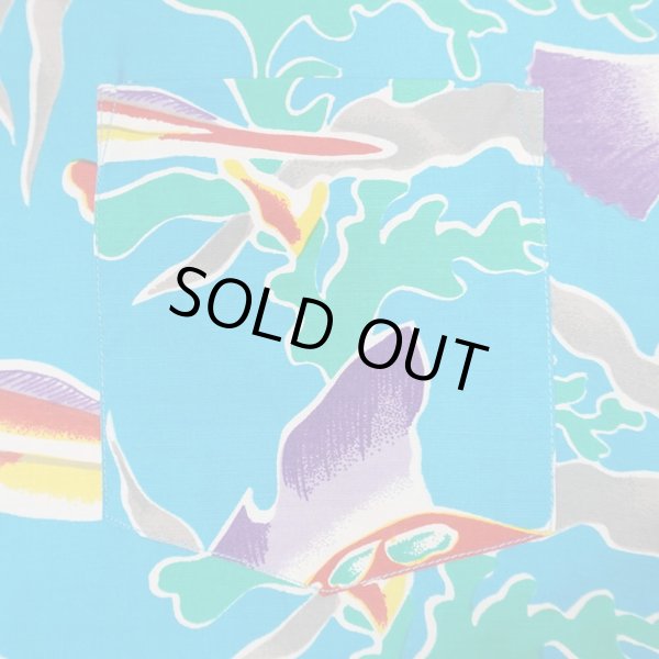 画像4: 90's KENNINGTON レーヨンハワイアンシャツ (4)