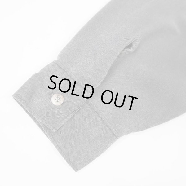 画像4: 80's FIVE BROTHER シャモアクロス ワークシャツ "FADE BLACK / MADE IN USA" (4)