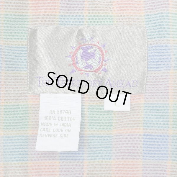 画像2: 90's THE TERRITORY AHEAD コーデュロイ ボタンダウンシャツ (2)