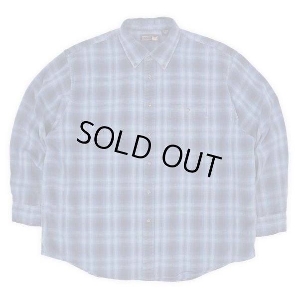 画像1: 00's ARROW フランネル ボタンダウンシャツ "Ombre Plaid" (1)