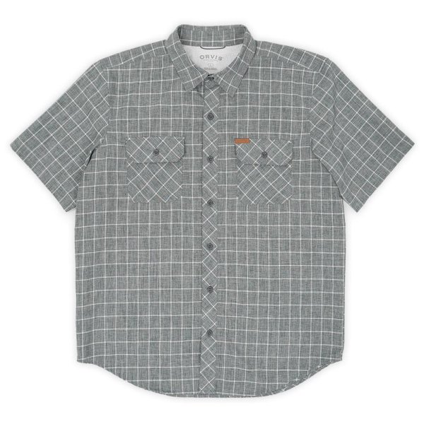 画像1: 00's ORVIS S/S レギュラーカラーシャツ (1)