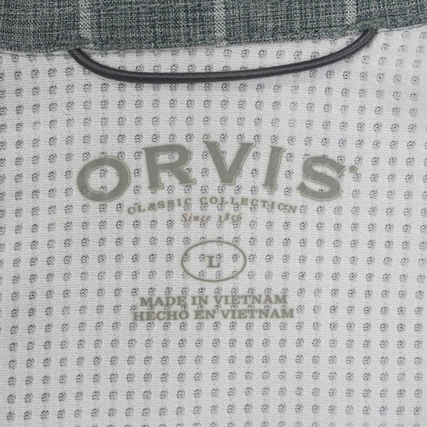 画像2: 00's ORVIS S/S レギュラーカラーシャツ (2)