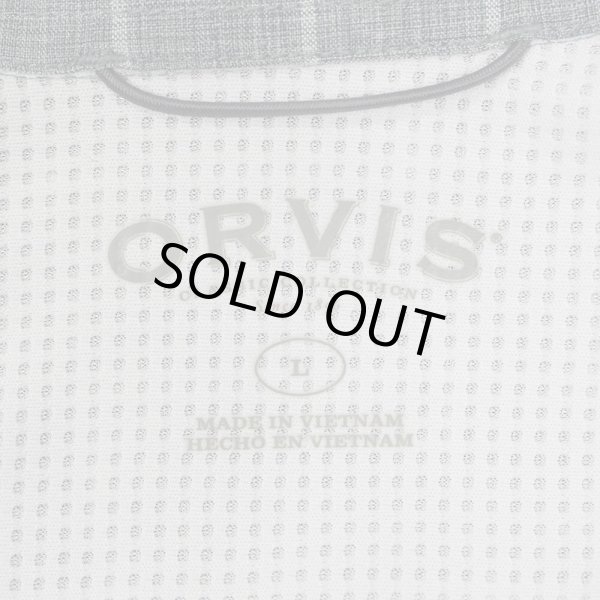 画像2: 00's ORVIS S/S レギュラーカラーシャツ (2)