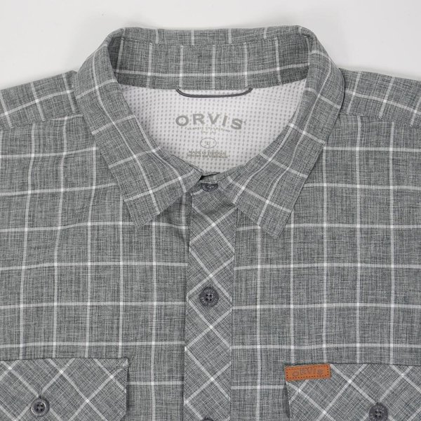 画像3: 00's ORVIS S/S レギュラーカラーシャツ (3)