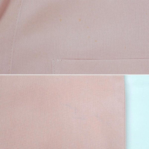 画像5: 90's C'EST CITY S/S オープンカラー シルクシャツ "PINK" (5)
