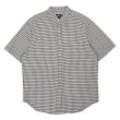 画像1: 00's Eddie Bauer S/S ボタンダウンシャツ "Navy Plaid" (1)