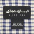 画像2: 00's Eddie Bauer S/S ボタンダウンシャツ "Navy Plaid" (2)
