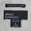 画像2: 00's MARC EDWARDS S/S リネンシャツ "DEADSTOCK" (2)
