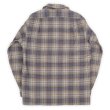 画像2: 70's Pendleton ウールシャツ "GRAY BASE / MADE IN USA" (2)