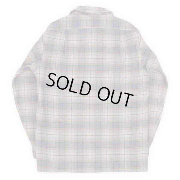 画像2: 70's Pendleton ウールシャツ "GRAY BASE / MADE IN USA" (2)