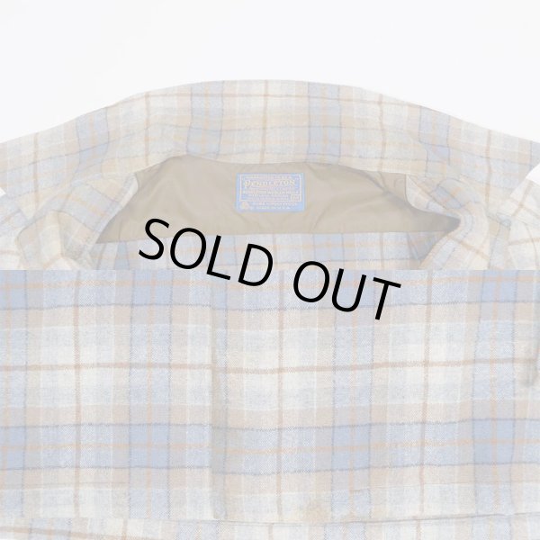 画像4: 70's Pendleton ウールシャツ "GRAY BASE / MADE IN USA" (4)