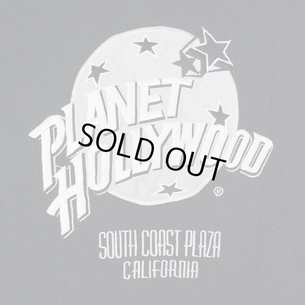 画像2: 90's PLANET HOLLYWOOD ロゴ刺繍 スウェット "MADE IN USA" (2)