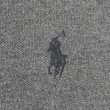 画像3: 00's Polo Ralph Lauren フーディーポロシャツ "CHACOAL" (3)