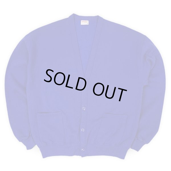 画像1: 90's SUNBELT スウェットカーディガン "MADE IN USA" (1)