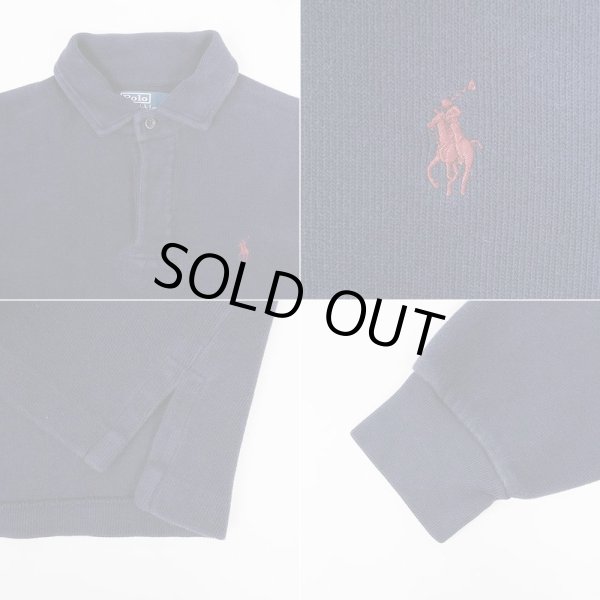 画像3: 90-00's Polo Ralph Lauren コットンニット ラガーシャツ (3)