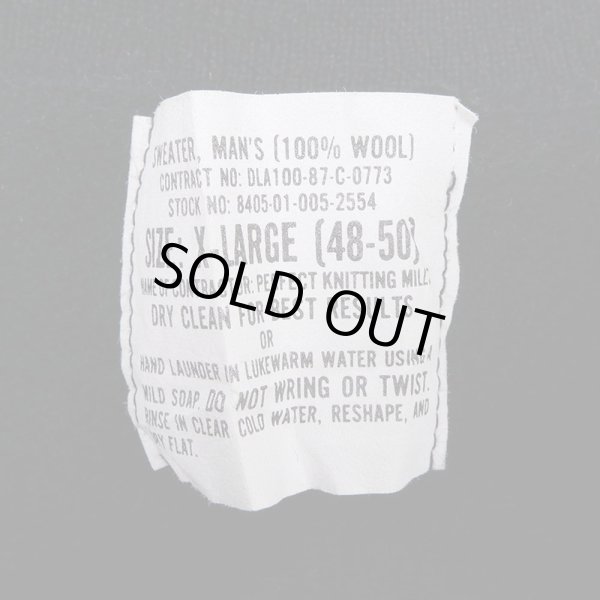 画像2: 80's US.Armed Forces ゴブセーター "X-LARGE" (2)