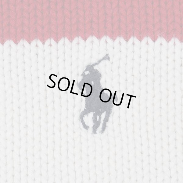 画像3: 90's Polo Ralph Lauren マルチボーダー コットンニット (3)