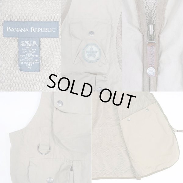 画像3: 90's Banana Republic トラベルベスト (3)