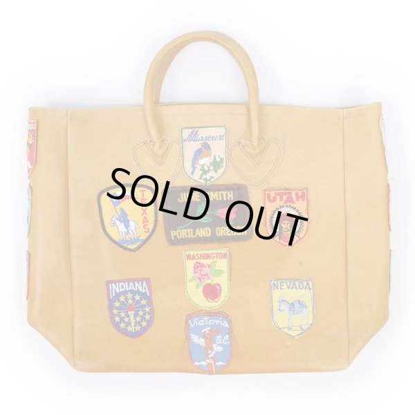 画像3: 60-70's L.L.Bean レザートートバッグ “with Superior Patches” (3)