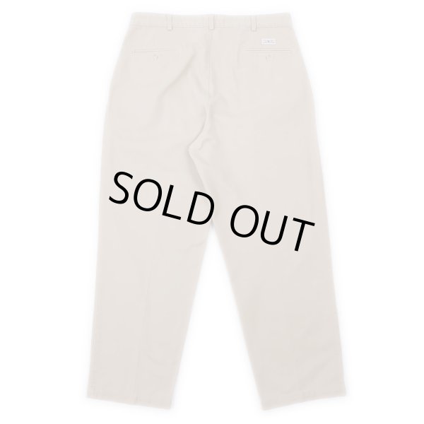 画像2: 90's Polo Ralph Lauren 2タック チノトラウザー "POLO CHINO / MADE IN USA" (2)
