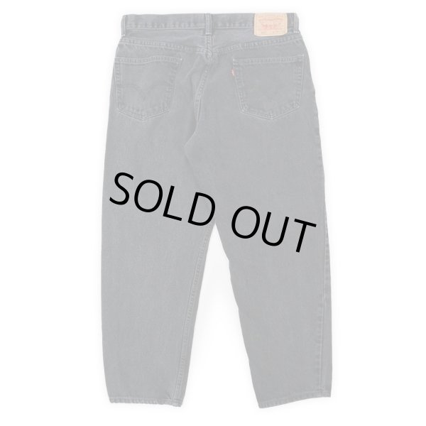 画像2: 00's Levi's 550 ブラックデニムパンツ "W36 L30" (2)