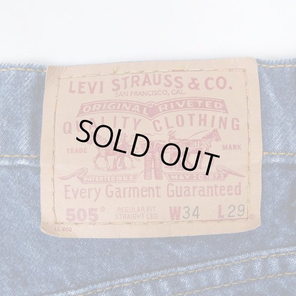 画像3: 90's Levi's 505 デニムパンツ “W34 L29” (3)