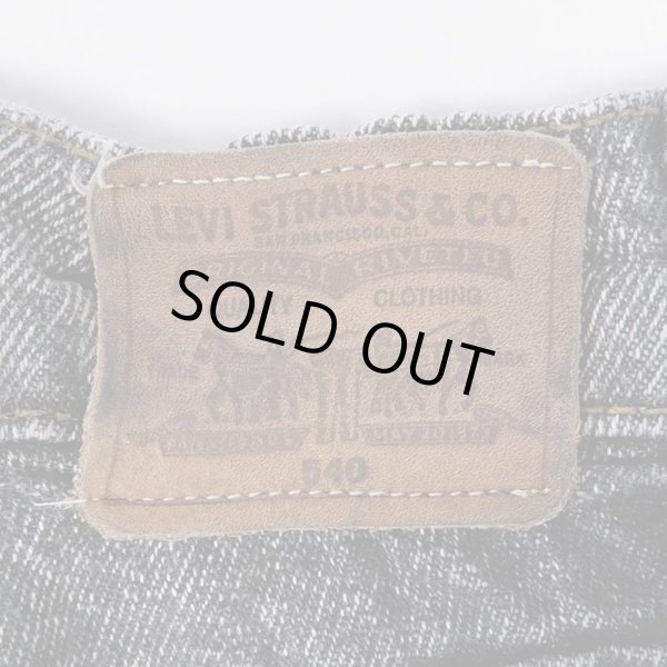 画像3: 90's Levi's 540 ブラックデニムパンツ “W34 L29 / MADE IN USA” (3)