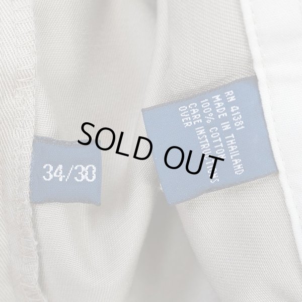 画像4: 90's Polo Ralph Lauren 2タック チノトラウザー "DEADSTOCK / ANDREW PANT" (4)