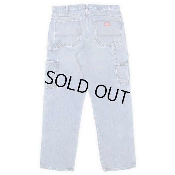 画像2: 00's Dickies ダブルニー デニムペインターパンツ (2)