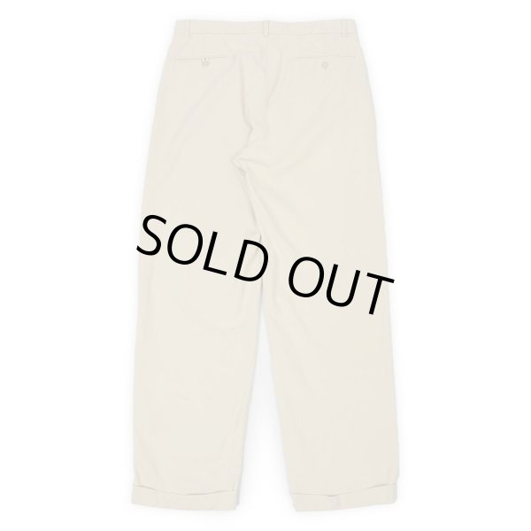 画像2: 90's Polo Ralph Lauren 2タックトラウザー “COTTON×SILK” (2)
