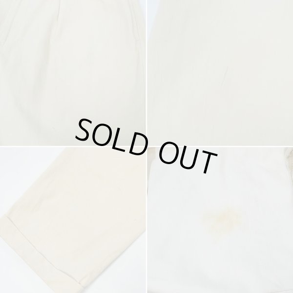 画像4: 90's Polo Ralph Lauren 2タックトラウザー “COTTON×SILK” (4)