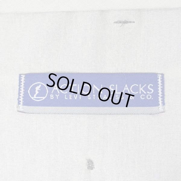 画像3: 00's Levi's アクションスラックス "Heather Gray / W38 L30" (3)