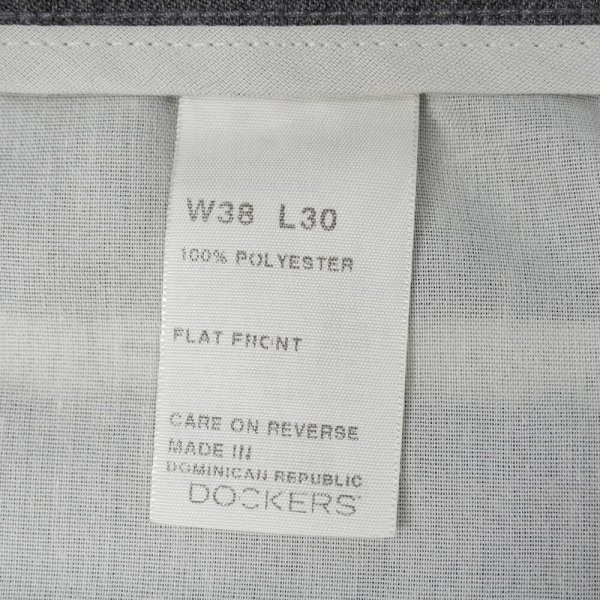 画像4: 00's Levi's アクションスラックス "Heather Gray / W38 L30" (4)