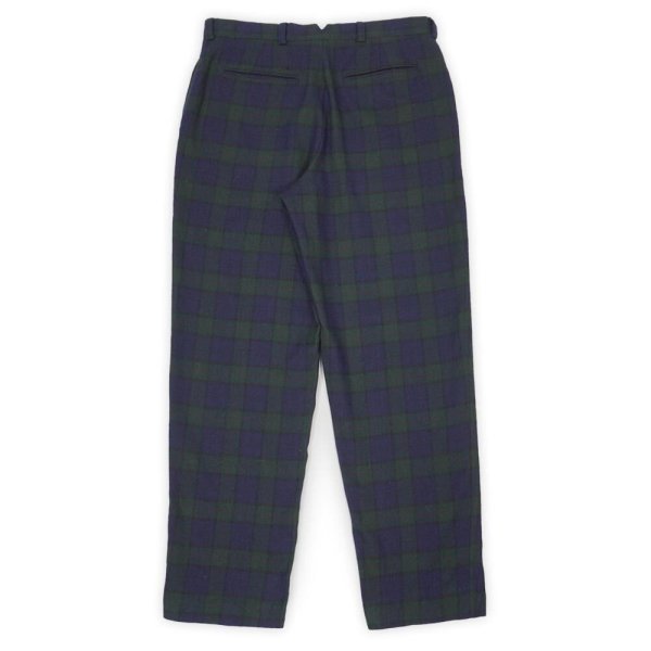 画像2: 90's J.CREW ノータック ウールトラウザー (2)